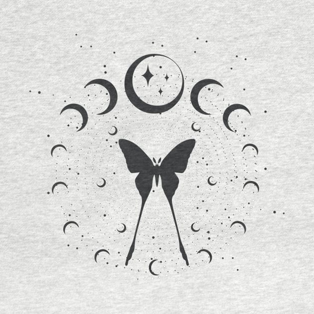 Butterfly Moon by studioaartanddesign